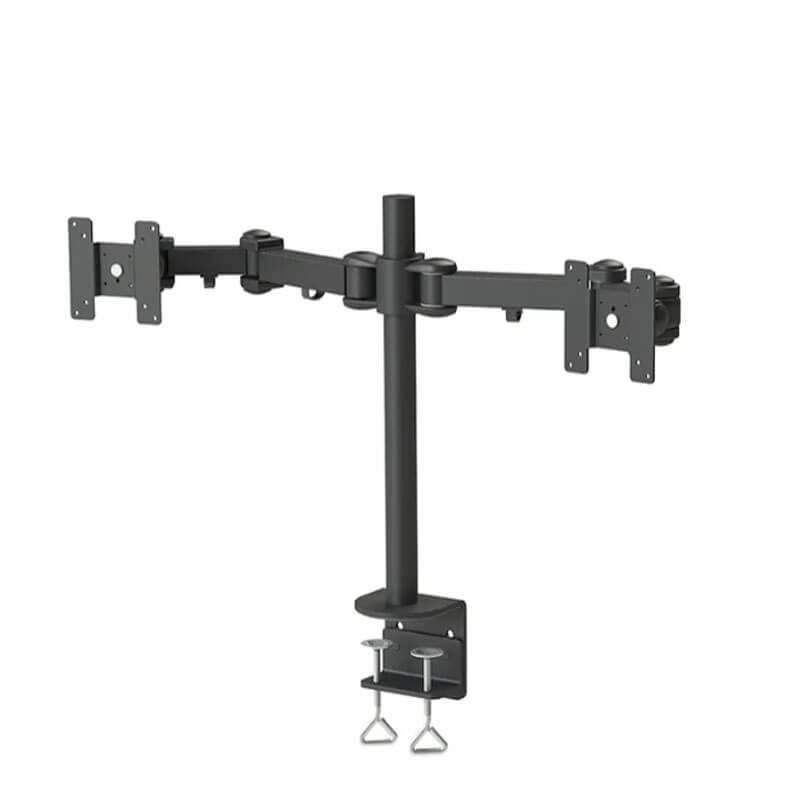 Suport 2 Monitoare 10"-27" NewStar D960D, Negru, VESA 100x100/75x75 Suport 2 Monitoare 10"-27" NewStar D960D, Negru, VESA 100x100/75x75