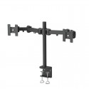 Suport 2 Monitoare 10"-27" NewStar D960D, Negru, VESA 100x100/75x75