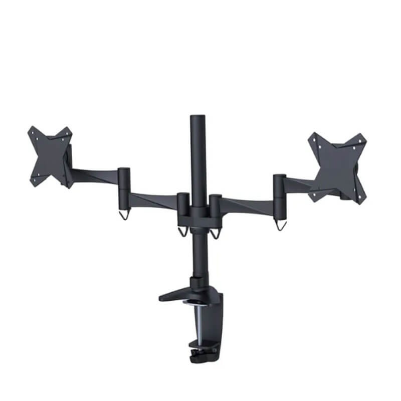 Suport 2 Monitoare 10"-27" NewStar D1330D, Negru, VESA 100x100/75x75 Suport 2 Monitoare 10"-27" NewStar D1330D, Negru, VESA 100x100/75x75