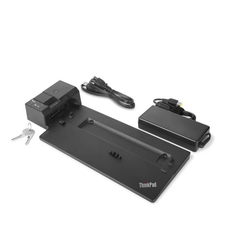 Docking Station Lenovo ThinkPad Ultra 40AJ, 2 x DisplayPort + Alimentator