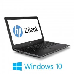 Laptopuri HP ZBook 15 G4, Quad Core i7-7820HQ, SSD, Quadro M1200, Win 10 Home