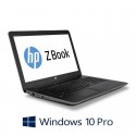 Laptopuri HP ZBook 15 G4, Quad Core i7-7820HQ, SSD, Quadro M1200, Win 10 Pro