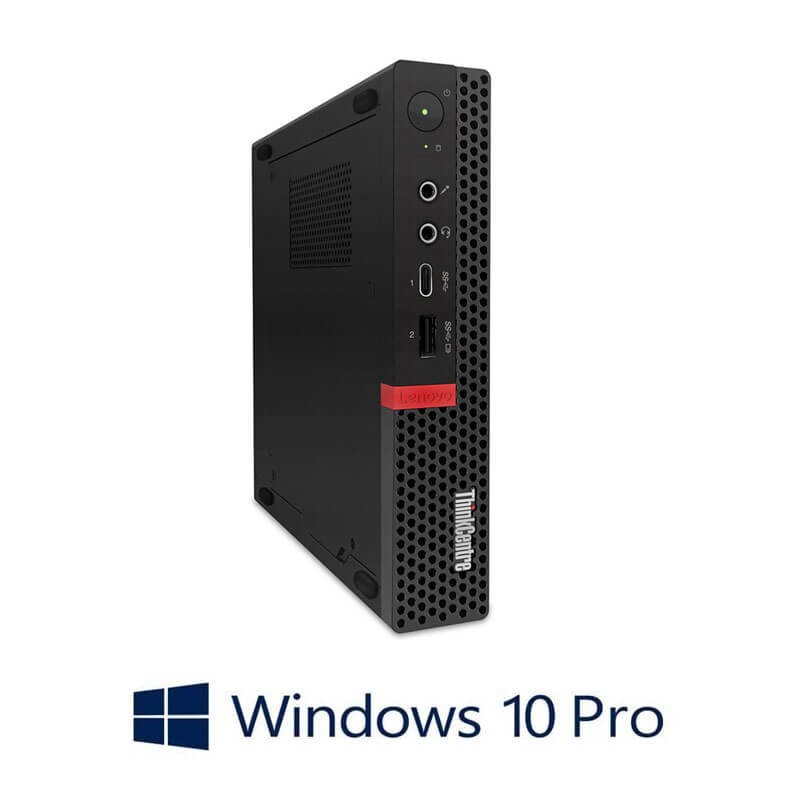 Mini PC Lenovo ThinkCentre M720q, Hexa Core i5-8400T, 250GB SSD, Win 10 Pro Mini PC Lenovo ThinkCentre M720q, Hexa Core i5-8400T, 250GB SSD, Win 10 Pro