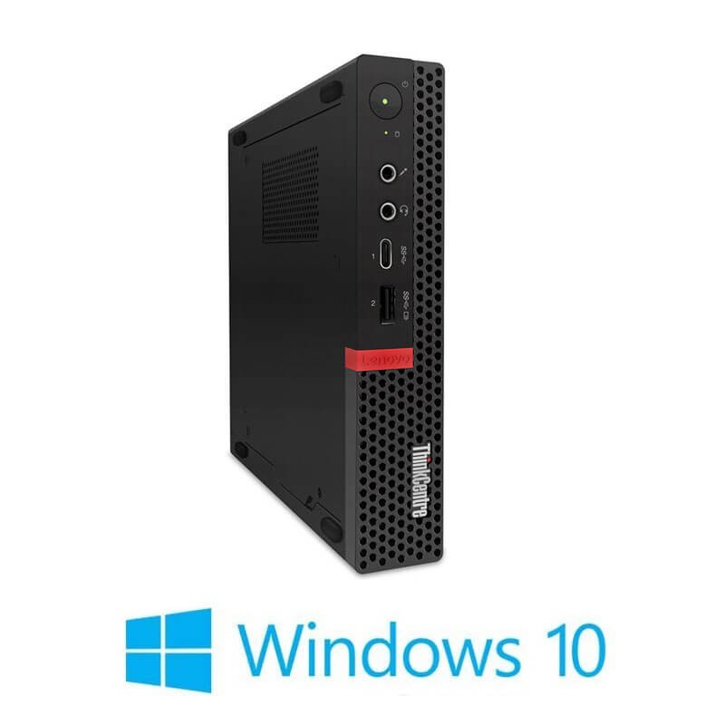 Mini PC Lenovo ThinkCentre M720q, Hexa Core i5-8400T, 16GB, SSD, Win 10 Home Mini PC Lenovo ThinkCentre M720q, Hexa Core i5-8400T, 16GB, SSD, Win 10 Home