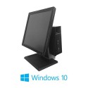 Sistem POS Fujitsu Esprimo Q556, Intel i3-6100T, SSD, Monitor NOU 17", Win 10 Home