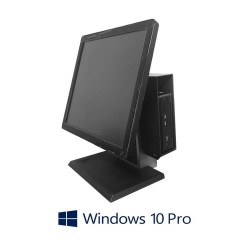 Sistem POS Fujitsu Esprimo Q556, Intel i3-6100T, SSD, Monitor NOU 17", Win 10 Pro