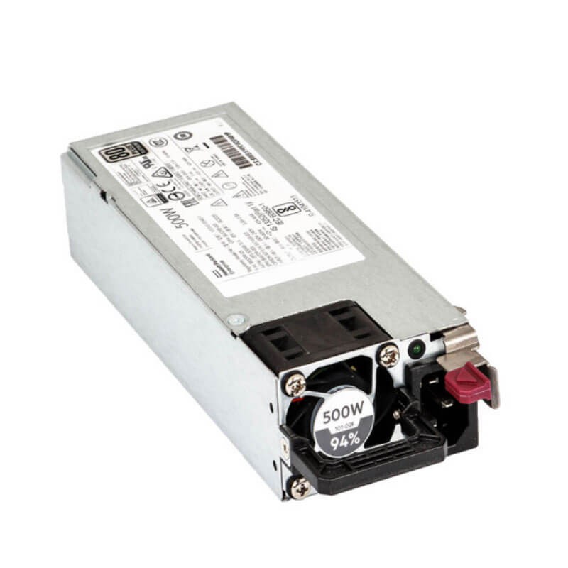 Sursa Alimentare Server HP ProLiant DL360/DL380 G10, 500W, HSTNS-PD40-1 Sursa Alimentare Server HP ProLiant DL360/DL380 G10, 500W, HSTNS-PD40-1