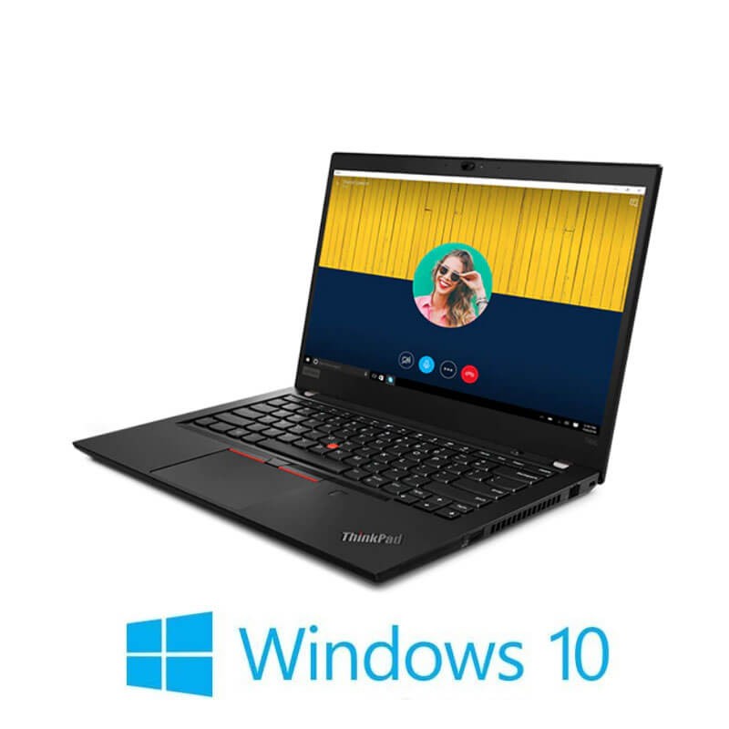 Laptop Lenovo ThinkPad T495, Ryzen 5 Pro 3500U, 16GB, SSD, FHD IPS, Win 10 Home