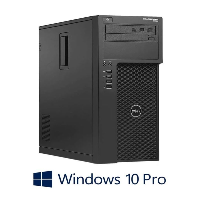 Workstation Dell Precision T1700, E3-1241 v3, 32GB DDR3, Quadro K620, Win 10 Pro Workstation Dell Precision T1700, E3-1241 v3, 32GB DDR3, Quadro K620, Win 10 Pro