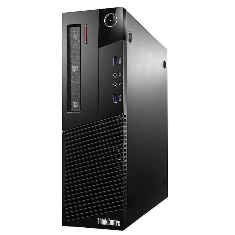 Calculatoare Second Hand Lenovo ThinkCentre M83 SFF, i3-4130 Calculatoare Second Hand Lenovo ThinkCentre M83 SFF, i3-4130
