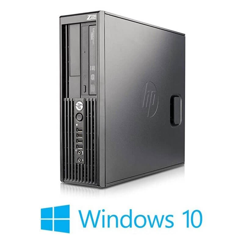 Workstation HP Z220 SFF, Xeon Quad Core E3-1245 v2, 8GB DDR3, Win 10 Home