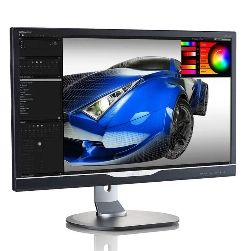 Monitoare LED Philips Brilliance 288P6LJEB/00, 28 inci Ultra HD 4K, 3840 x 2160p Monitoare LED Philips Brilliance 288P6LJEB/00, 28 inci Ultra HD 4K, 3840 x 2160p