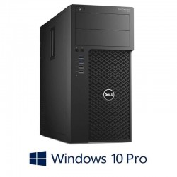 Workstation Dell Precision 3620 MT, Quad Core i7-6700, Quadro P1000, Win 10 Pro