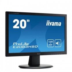 Monitoare LED SH Iiyama ProLite E2083HSD-B1, Grad A-, 19.5 inci Widescreen