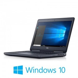 Laptop Dell Precision 7520, Quad Core i7-7820HQ, FHD, Quadro M2200, Win 10 Home