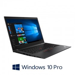 Laptop Touchscreen Lenovo T480s, Quad Core i7-8550U, SSD, Full HD, Win 10 Pro
