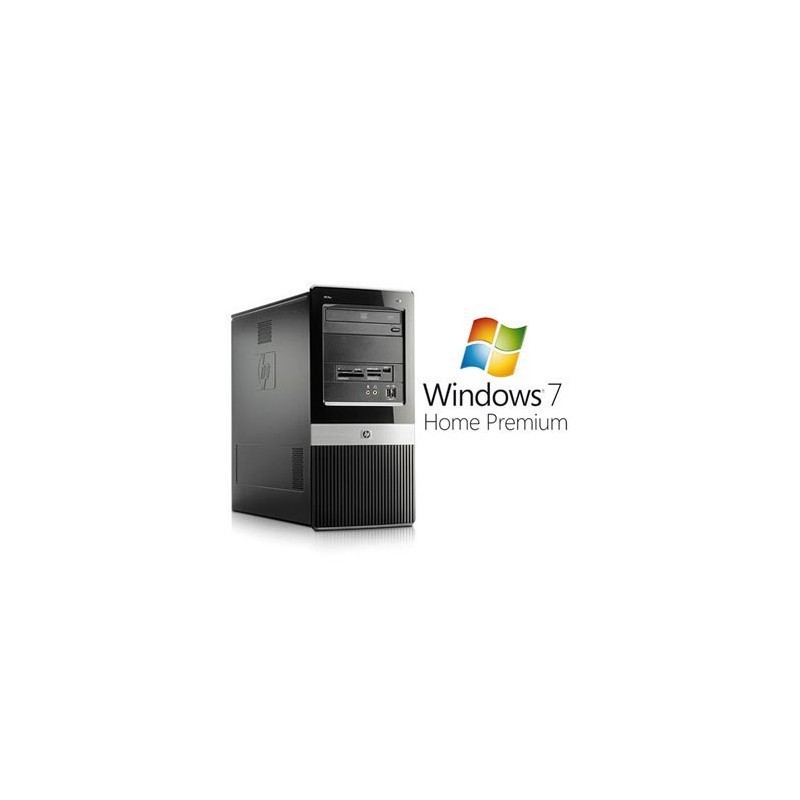 PC Refurbished HP Compaq dx2400 MT, E5200, Windows 7 Home