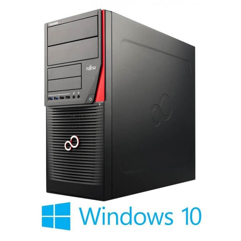 Workstation Fujitsu CELSIUS W530, Quad Core E3-1226 v3, 480GB SSD, Win 10 Home Workstation Fujitsu CELSIUS W530, Quad Core E3-1226 v3, 480GB SSD, Win 10 Home