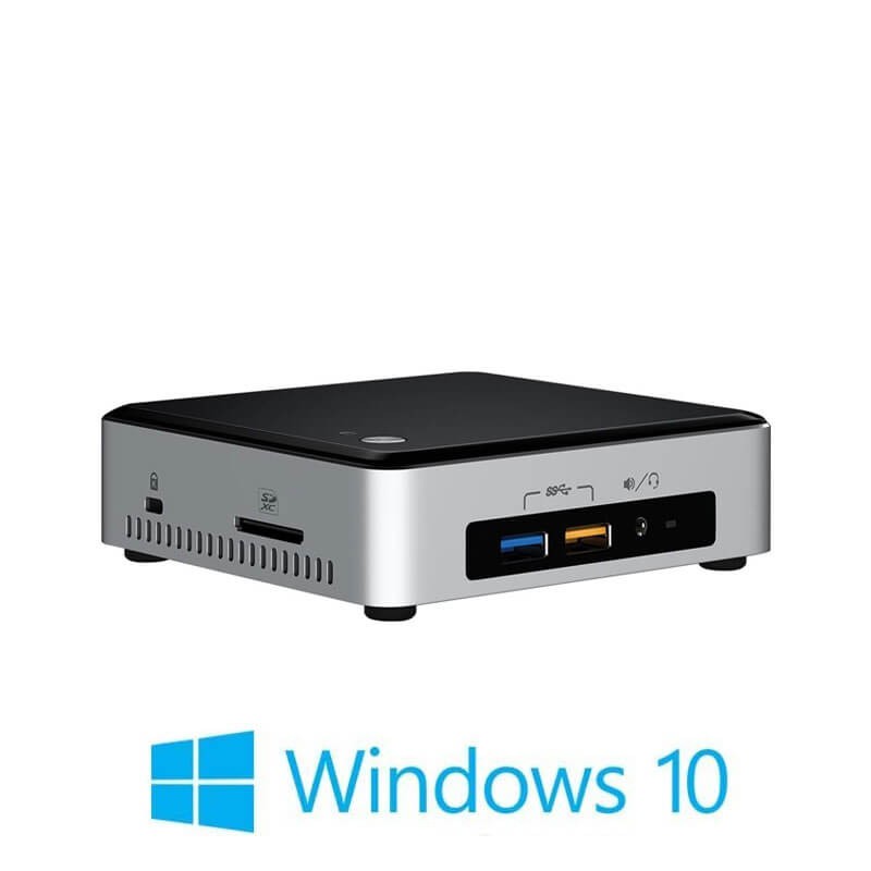 Mini PC Intel NUC NUC6i3SYK, Intel i3-6100U, 8GB DDR4, 128GB SSD, Win 10 Home