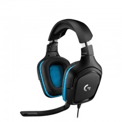 Casti Gaming Logitech G432 7.1 Surround, Microfon integrat