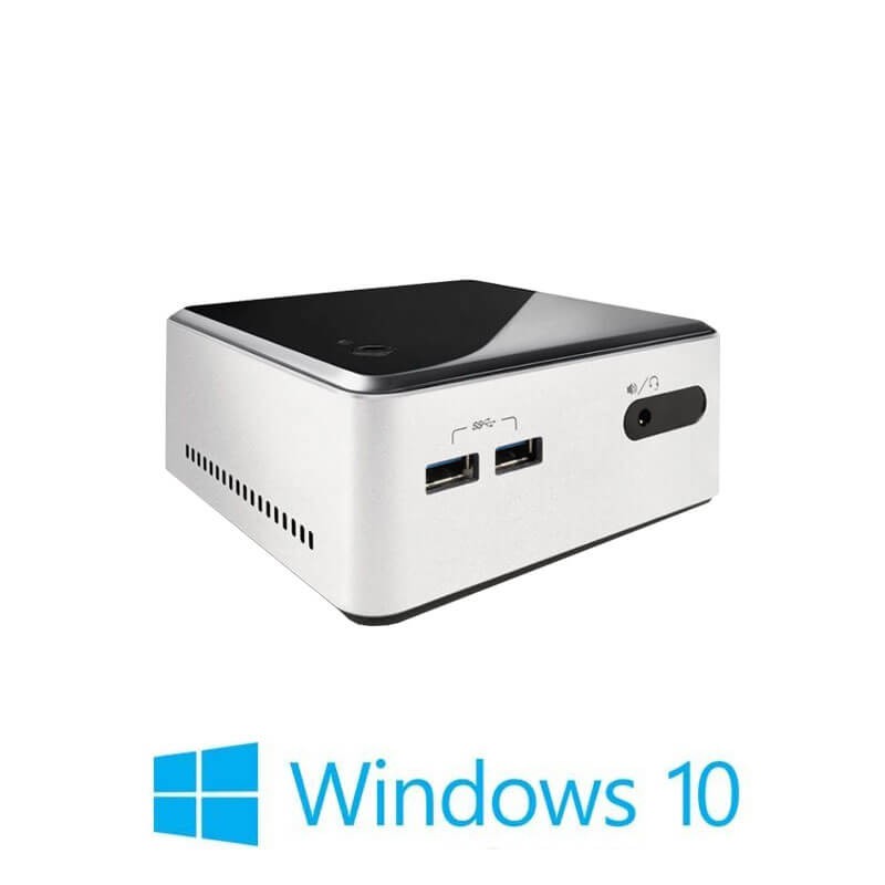 Mini PC Intel NUC D54250WYKH, Intel i5-4250U, 8GB DDR3, 128GB SSD, Win 10 Home