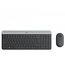 Kit Tastatura + Mouse Wireless Logitech MK470 Slim, Layout: QWERTY US