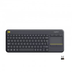 Tastatura Wireless Logitech K400 Plus, Touchpad integrat, Layout: QWERTY US