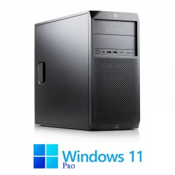 Workstation HP Z2 G4 Tower, Hexa Core i7-8700, SSD, Quadro M4000, Win 11 Pro