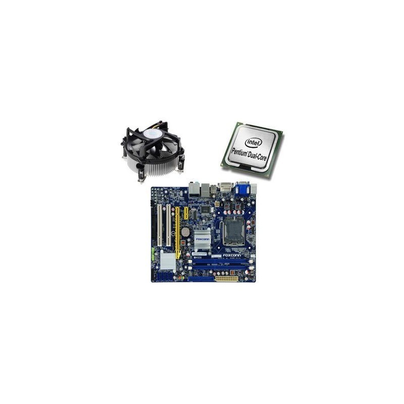 Placa de baza sh Foxconn G41MXP, Dual Core E5800, Cooler