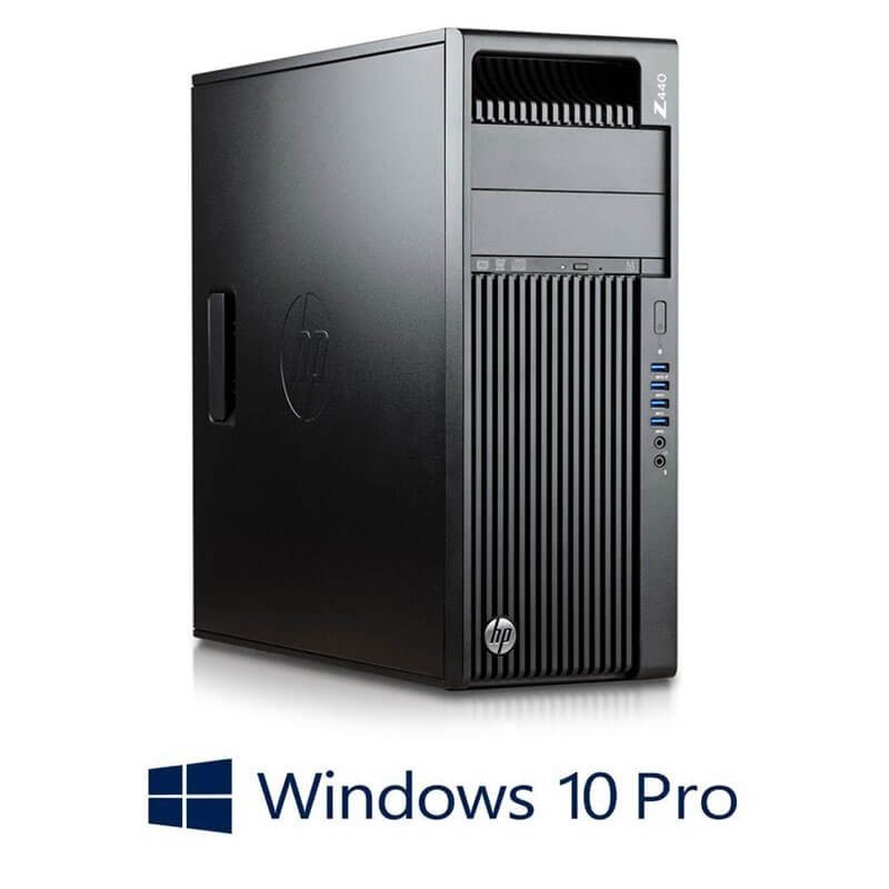 Workstation HP Z440, E5-2680 v4 14-Core, 480GB SSD, GeForce GT 730, Win 10 Pro Workstation HP Z440, E5-2680 v4 14-Core, 480GB SSD, GeForce GT 730, Win 10 Pro