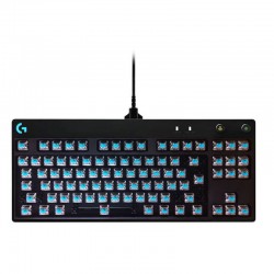 Tastatura Gaming Logitech G PRO, Iluminare RGB, Fara taste