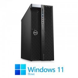 Workstation Dell Precision 5820, Quad Core W-2123, 32GB, Quadro K620, Win 11 Home