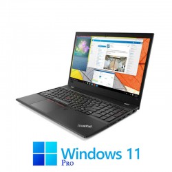 Laptop Lenovo T580, Quad Core i7-8650U, 32GB, SSD, Display NOU FHD, Win 11 Pro