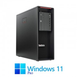 Workstation Lenovo P520, Hexa Core W-2133, SSD, Quadro P2000 5GB, Win 11 Pro