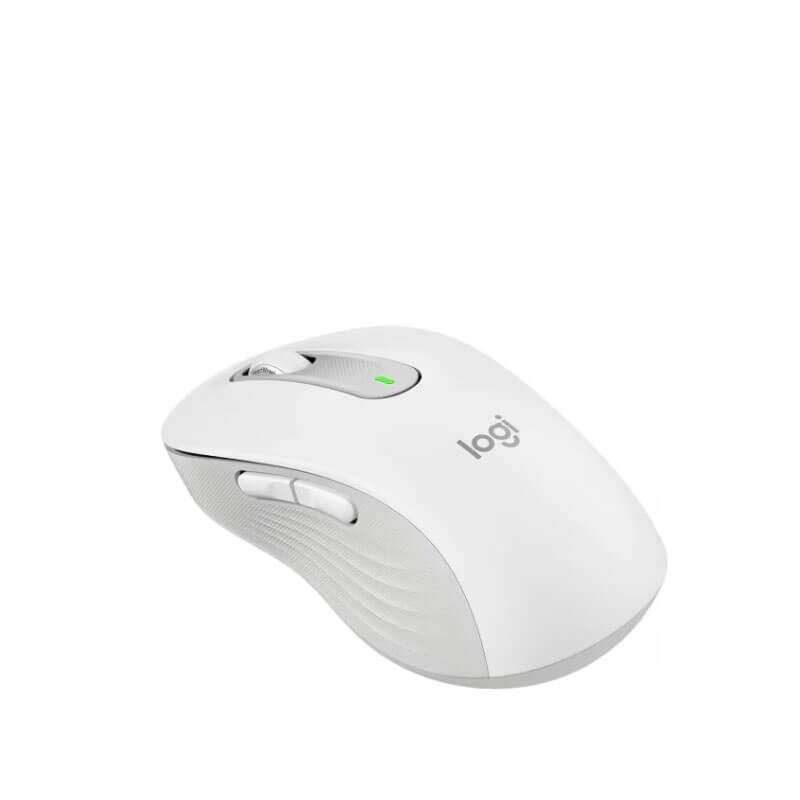 Mouse Wireless/Bluetooth Alb Logitech Signature M650 L
