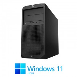 Workstation HP Z2 G4 Tower, Hexa Core i7-8700K, 32GB, 512GB SSD, Win 11 Home