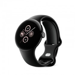 Smartwatch Google Pixel Watch 2, AMOLED 1.2 inci, GPS, Wi-Fi, Bluetooth, Obsidian