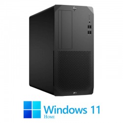 Workstation HP Z2 G5 Tower, Hexa Core i5-10500T, 32GB DDR4, 1TB SSD, Win 11 Home