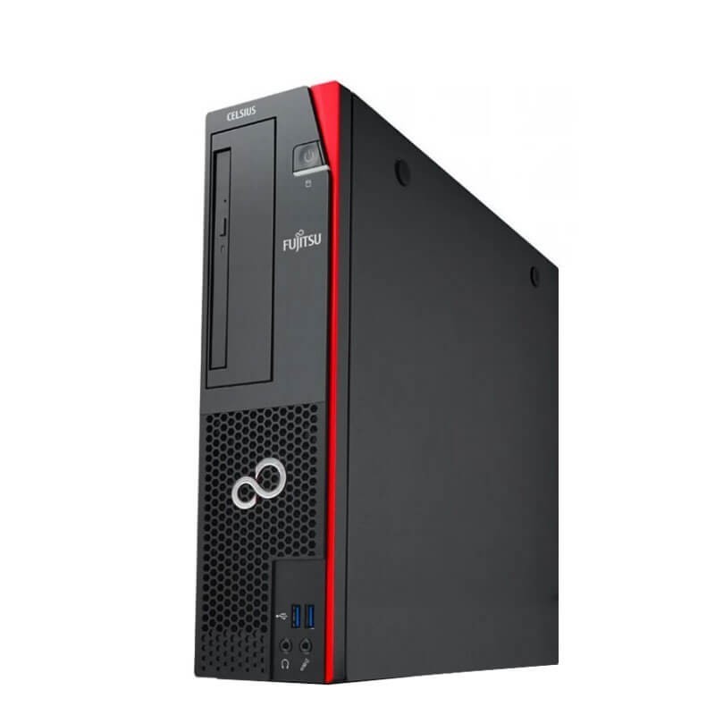 Workstation SH Fujitsu CELSIUS J550 SFF, Quad Core i5-6500, 8GB DDR4, 256GB SSD Workstation SH Fujitsu CELSIUS J550 SFF, Quad Core i5-6500, 8GB DDR4, 256GB SSD