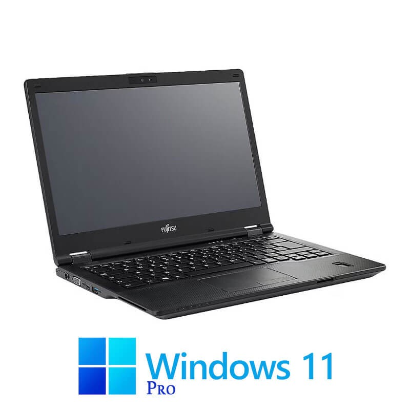 Laptop Fujitsu LIFEBOOK E548, Quad Core i5-8250U, 16GB DDR4, FHD, Win 11 Pro Laptop Fujitsu LIFEBOOK E548, Quad Core i5-8250U, 16GB DDR4, FHD, Win 11 Pro