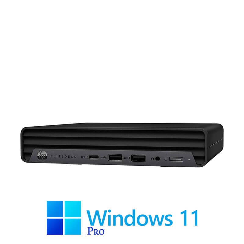 Mini PC HP EliteDesk 800 G6, Hexa Core i5-10500, 16GB, 512GB SSD, Win 11 Pro Mini PC HP EliteDesk 800 G6, Hexa Core i5-10500, 16GB, 512GB SSD, Win 11 Pro