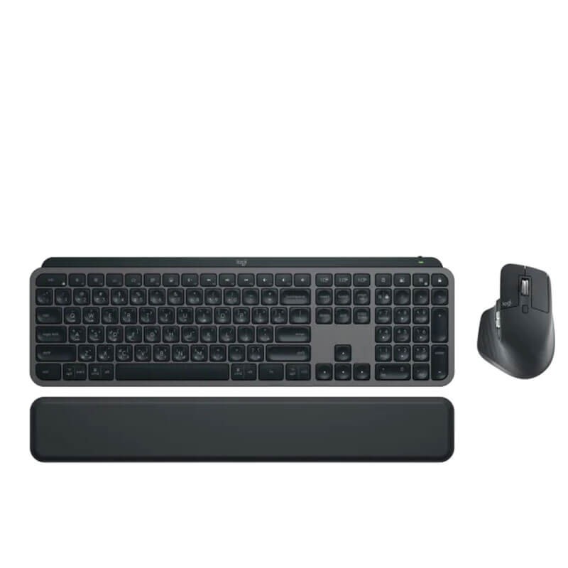Kit Tastatura + Mouse Wireless Logitech MX Keys S Combo, Layout: QWERTY US Kit Tastatura + Mouse Wireless Logitech MX Keys S Combo, Layout: QWERTY US