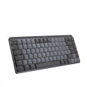 Tastatura Wireless/Bluetooth Iluminata Multi-Device Logitech MX Mechanical Mini