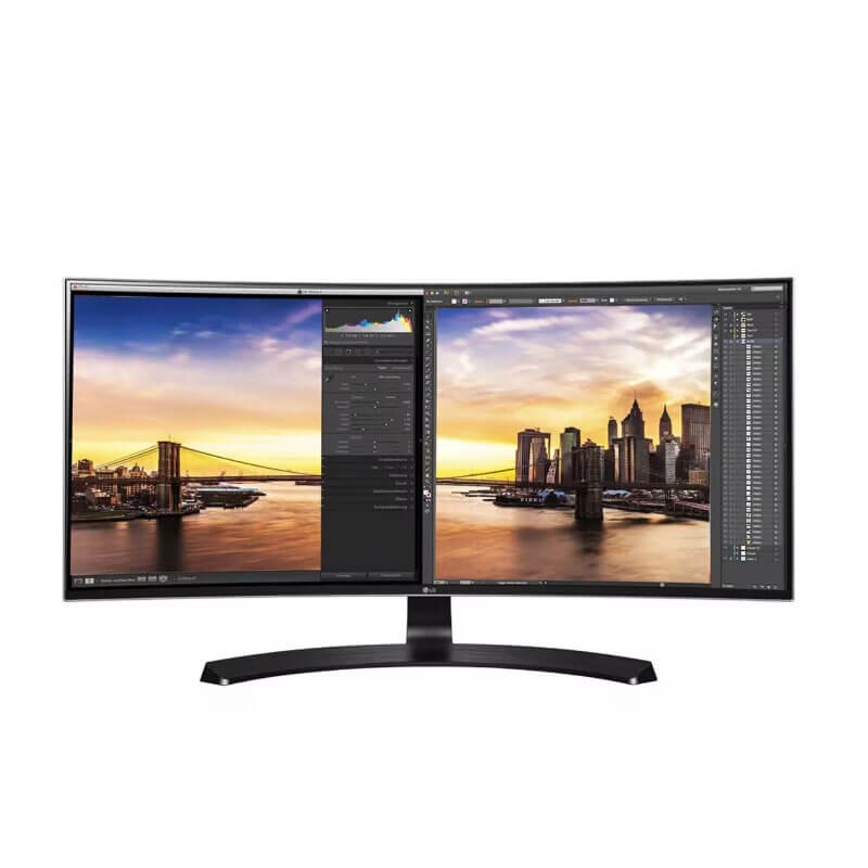Monitor Curbat LED SH LG 34UC88, 34 inci, 3440 x 1440p, Grad A-, Panel IPS Monitor Curbat LED SH LG 34UC88, 34 inci, 3440 x 1440p, Grad A-, Panel IPS