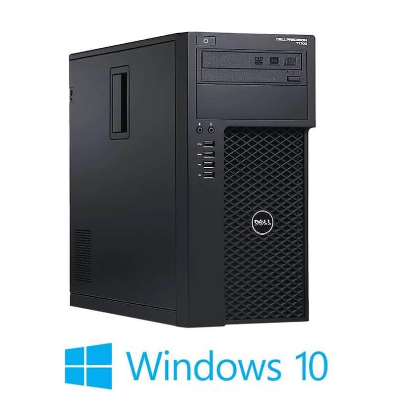 Workstation Dell Precision T1700, Quad Core i7-4770, 16GB, 256GB SSD, Win 10 Home Workstation Dell Precision T1700, Quad Core i7-4770, 16GB, 256GB SSD, Win 10 Home
