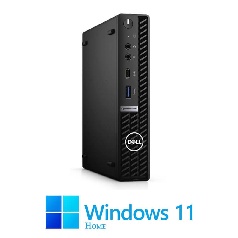 Mini PC Dell OptiPlex 5090, Hexa Core i5-10500T, 16GB, 500GB SSD, Win 11 Home Mini PC Dell OptiPlex 5090, Hexa Core i5-10500T, 16GB, 500GB SSD, Win 11 Home