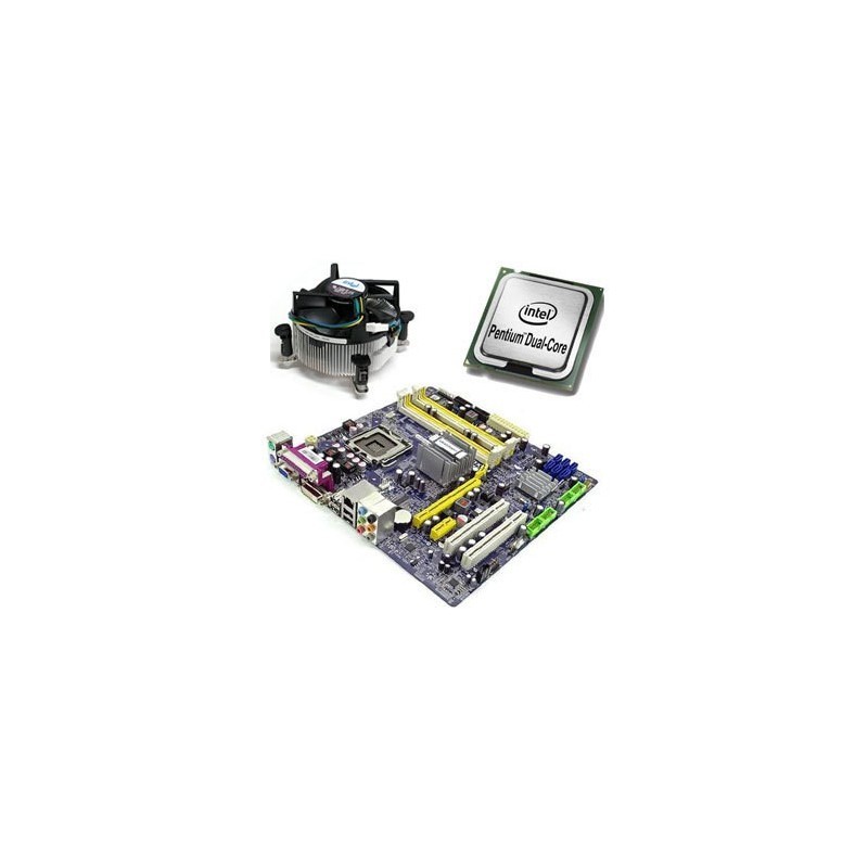 Placa de baza sh LGA 775 Foxconn Q45M, Pentium E5200, Cooler