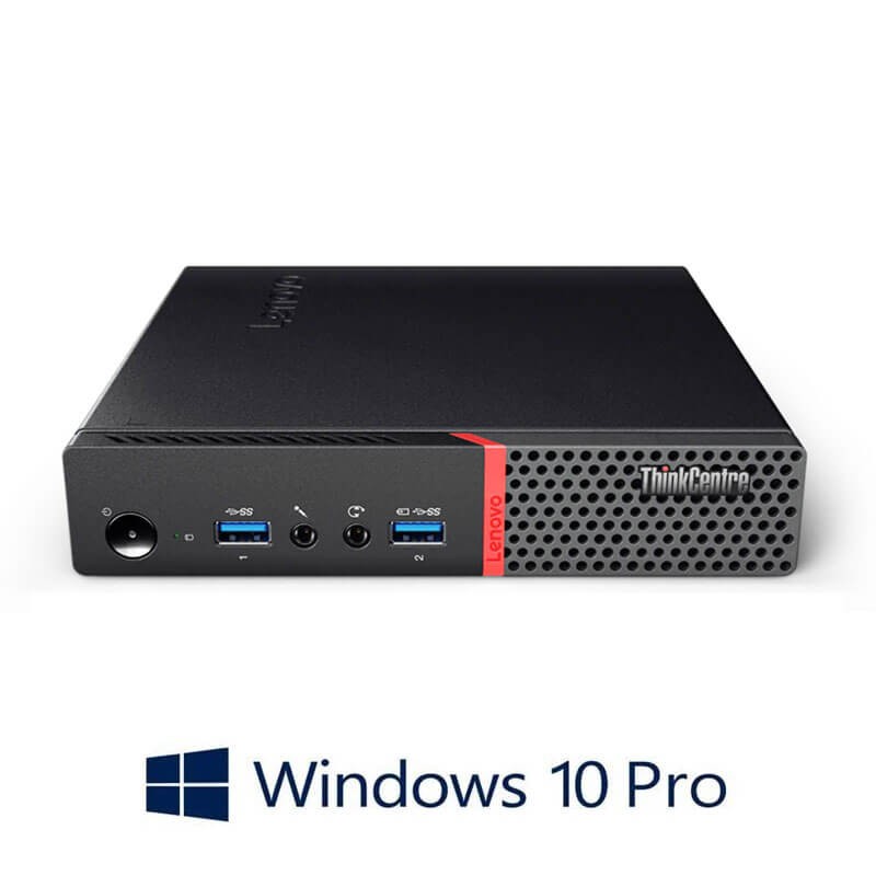 Mini PC Lenovo ThinkCentre M900, i5-6500T, 16GB DDR4, 256GB SSD, Win 10 Pro Mini PC Lenovo ThinkCentre M900, i5-6500T, 16GB DDR4, 256GB SSD, Win 10 Pro