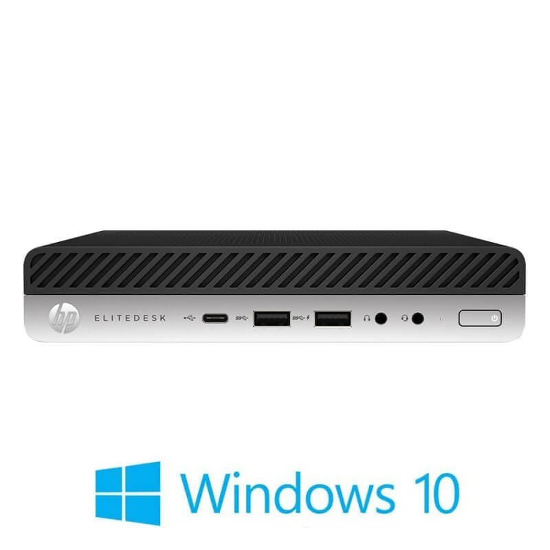 Mini PC HP EliteDesk 800 G3, Quad Core i5-6500, 8GB, 256GB SSD, Win 10 Home Mini PC HP EliteDesk 800 G3, Quad Core i5-6500, 8GB, 256GB SSD, Win 10 Home