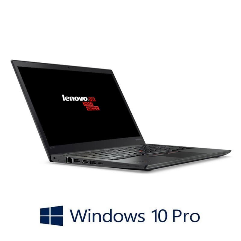 Laptop Lenovo ThinkPad T470, i5-6300U, 16GB DDR4, Display NOU FHD, Win 10 Pro Laptop Lenovo ThinkPad T470, i5-6300U, 16GB DDR4, Display NOU FHD, Win 10 Pro
